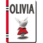 Olivia in Red Dress Blank Journal book cover