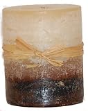 3X3 Round Peony Plum Cucumber Candles By Stone