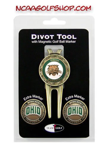 Ohio Bobcats Divot Tool Ball Marker Set Tg3