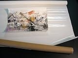 Silicone Paper for Dry Mounting Chinese Painting or Sumi-e(27 X 10 Yard)