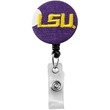 NCAA LSU Tigers Polka Dot Badge Reel