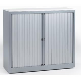 BISLEY ET412102S5433 - Rolladenschrank - Farbe Korpus schwarz, Rollladen schwarz - HxBxT 1030 x 1200 x 430 mm