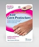`Felt Corn Protectors (Pk/10) Cushion & Relieve Painful Corns * One Size Fits All * 10/Pkg * Cushion