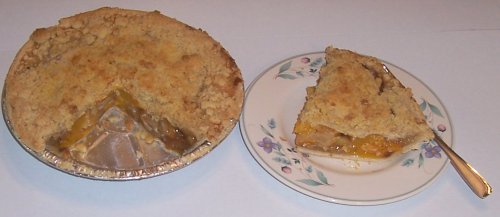 Scott's Cakes Apple-Peach Crumb Pie by Peach Pies