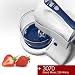 Miallegro 3070 Two-in-One: Stand Mixer & Hand Mixer, 250 Watts, Glass Bowl, 5 Speeds ...