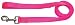 Single Ply Nylon Lead - 1/2 in. x 4' - Neon Pink