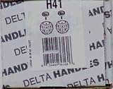 DELTA/PEERLESS FAUCET CO. H41 REPLACEMENT KNOB HANDLES CLEAR