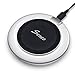 Seneo Wireless Charger QI Wireless Charging Pad for Samsung Galaxy and All QI-Enabled Devices
