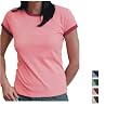 Bella - Ladies' Short Sleeve Heather Ringer T-shirt - 6050