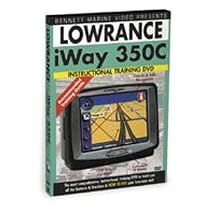 DVD, Lowrance Iway 350C