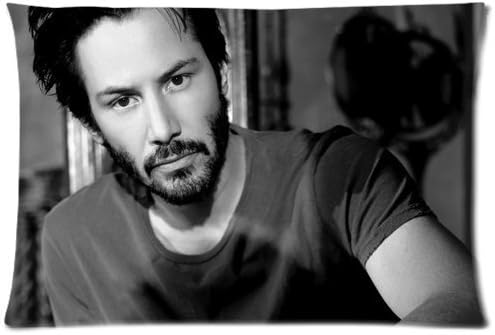 Velishyshy Custom Keanu Reeves Pillowcase Rectangle Zippered Two Sides 20x30 pillows Throw Pillow Cover Cushion Case Covers