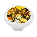 Christ Crowned with Thorns by Bosch Decorative High Gloss Ceramic Drawer Knob
