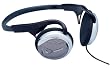 Aiwa HP-AJ50 Headphones with Folding Neckband (Smoke Grey, Gold Plated Plug)