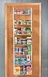 18 Inch Adjustable Door Rack