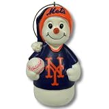 Forever Collectibles New York Mets Resin Snowman Ornament