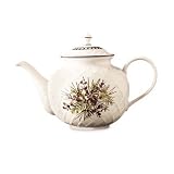 Lenox Etchings Carved Teapot