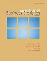 Essentials of Business Statistics with Student CD