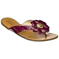 Women's Merona® Erma Flat Sandals - Berry