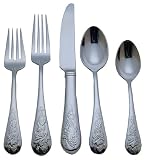Reed & Barton Chianti Stainless Steel 40-Piece Flatware Set, Service for 8