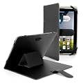 Housse universel pour tablette PC 10" 10.1" 10.2" simi cuir style traditionnel etui support couleur noir ex. Android Tablet PC Tab Epad Apad, MID pad, SuperPad, Samsung Galaxy Tab 10.1 P7500 P7510, Tab 2 10.1" P5100 P5110, Galaxy Note 10.1 N8000, 10" Blackberry player book, 10" E reader book, Acer ICONIA A500 A501, Motorola XOOM MZ601 10" Advent Vega, etc
