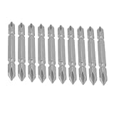 uxcell スクリュードライバービット　ダブルエンド　4mm PH1　10個入り