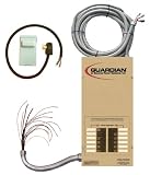 Guardian 04397 Transfer Switch W/Built-in 12 Circuit Load Center