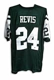 Darrelle Revis New York Jets Autographed Green Reebok Authentic Jersey