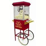 8oz Commercial Popcorn Maker with Cart
