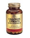 Solgar Calcium Citrate with Vitamin D Tablets - 60 Tablets