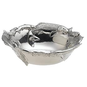 Arthur Court Fish 12-Inch Salad Bowl by Arthur Court
