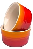 Le Creuset Stoneware Ramekin Set of 2, Volcanic