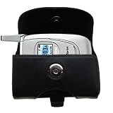 Horizontal Leather Case with Belt Clip/Loop for the Samsung A620
