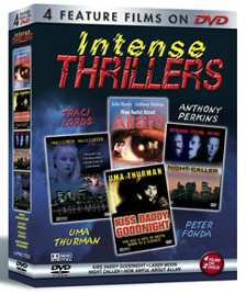 Intense Thrillers (4 pack) - Laser Moon/Night Caller/Kiss Daddy Goodnight/How Awful About Allan