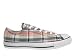 Converse Chuck Taylor All Star Lo Top Plaid Blue/Yellow