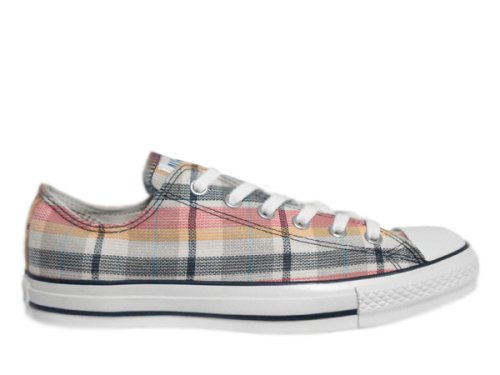 Converse Chuck Taylor All Star Lo Top Plaid Blue/Yellow