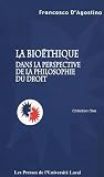 Bio�thique dans la perspective de la philosophie du droit