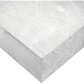 Aluminum 6061-T651 Sheet, 0.5" Thick, 12" x 12"