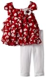 Rare Editions Girls 2-6X Legging Set