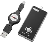 プロテック リザーブパワー PR-1800BK 大容量1800mAh超小型携帯バッテリー ブラック iPod/PSP/DSも充電可能