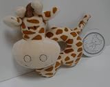 Girafe baby rattle