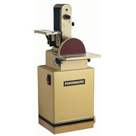Powermatic 1791291K Model 31A 6-Inch 12-Inch 1-1 2 Horsepower Belt Disc Sander, 115 230-Volt 1... by Powermatic
