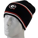 Georgia Bulldogs Black Bleachers Knit Beanie