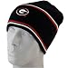 Georgia Bulldogs Black Bleachers Knit Beanie