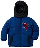 Marvel Spiderman Boys 2-7 Spiderman Lite Up Jacket
