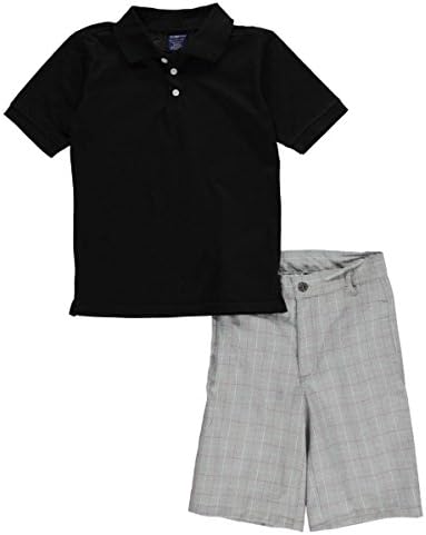 Sahara Club Big Boys' "Stay Classy" 2-Piece Outfit - black, 12