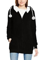 Urban Classics Chaqueta Larga (Negro / Blanco)