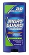 Right Guard Sport 3D Invisible Solid, Fresh, 2.6-Ounce Tubes (Pack of 6)