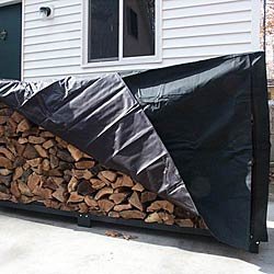 144 Heavy-Duty Firewood Rack Cover
