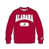 Alabama Crimson Tide Cardinal Varsity Crewneck Sweatshirt