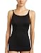 Flexees Women's Fat Free Dressing Tank Top,Black,Medium